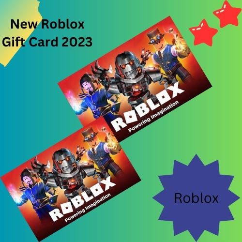 New Roblox Gift Card 2023